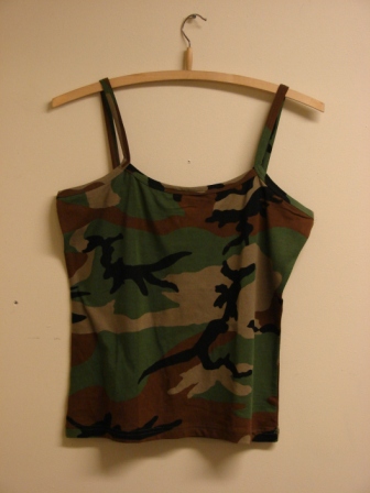 camouflage linne dam
